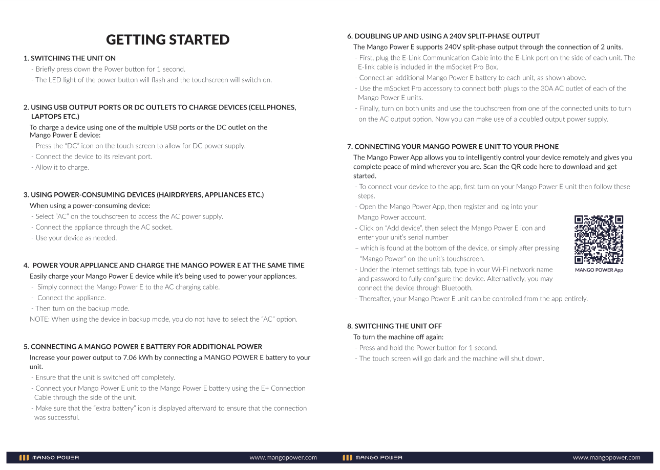 Getting started